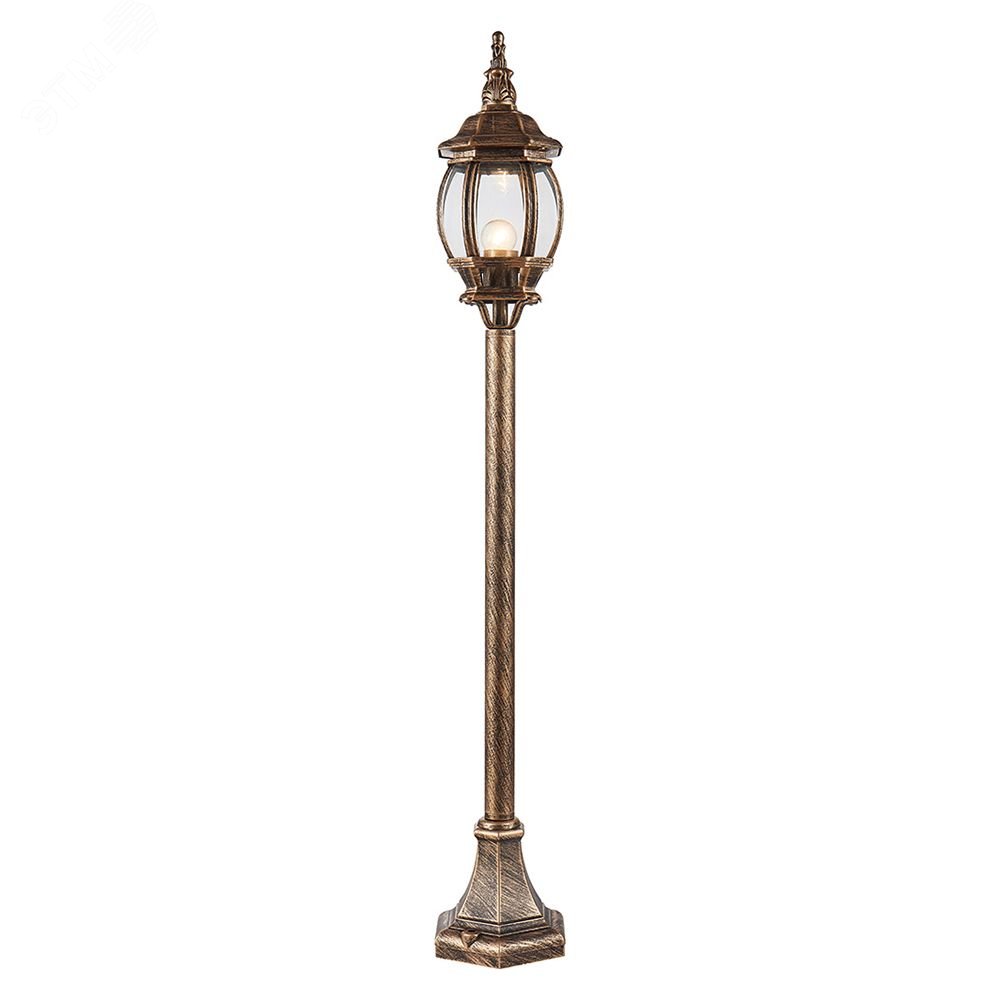 Изображение товара Светильник садово-парковый Feron PL8110 100W E27 IP44 черное золото