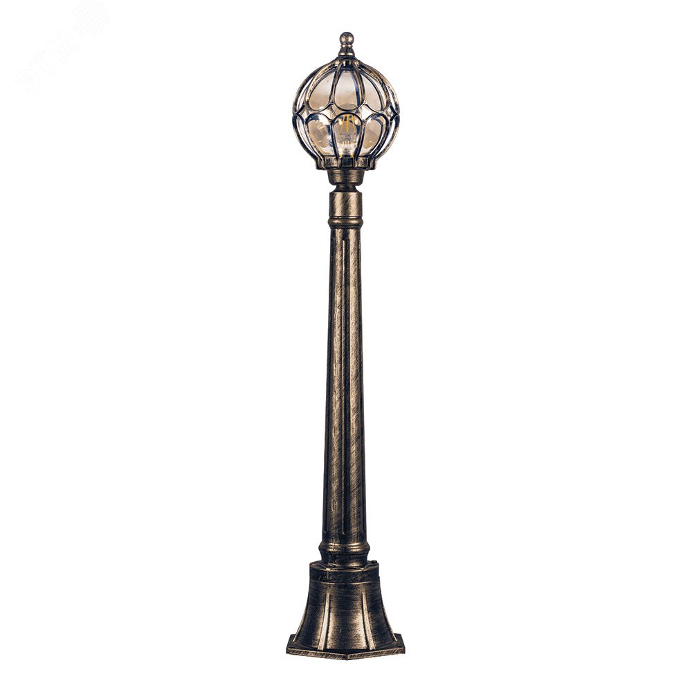 Изображение товара Светильник НТУ-60w столб Е27 IP44 черное золото