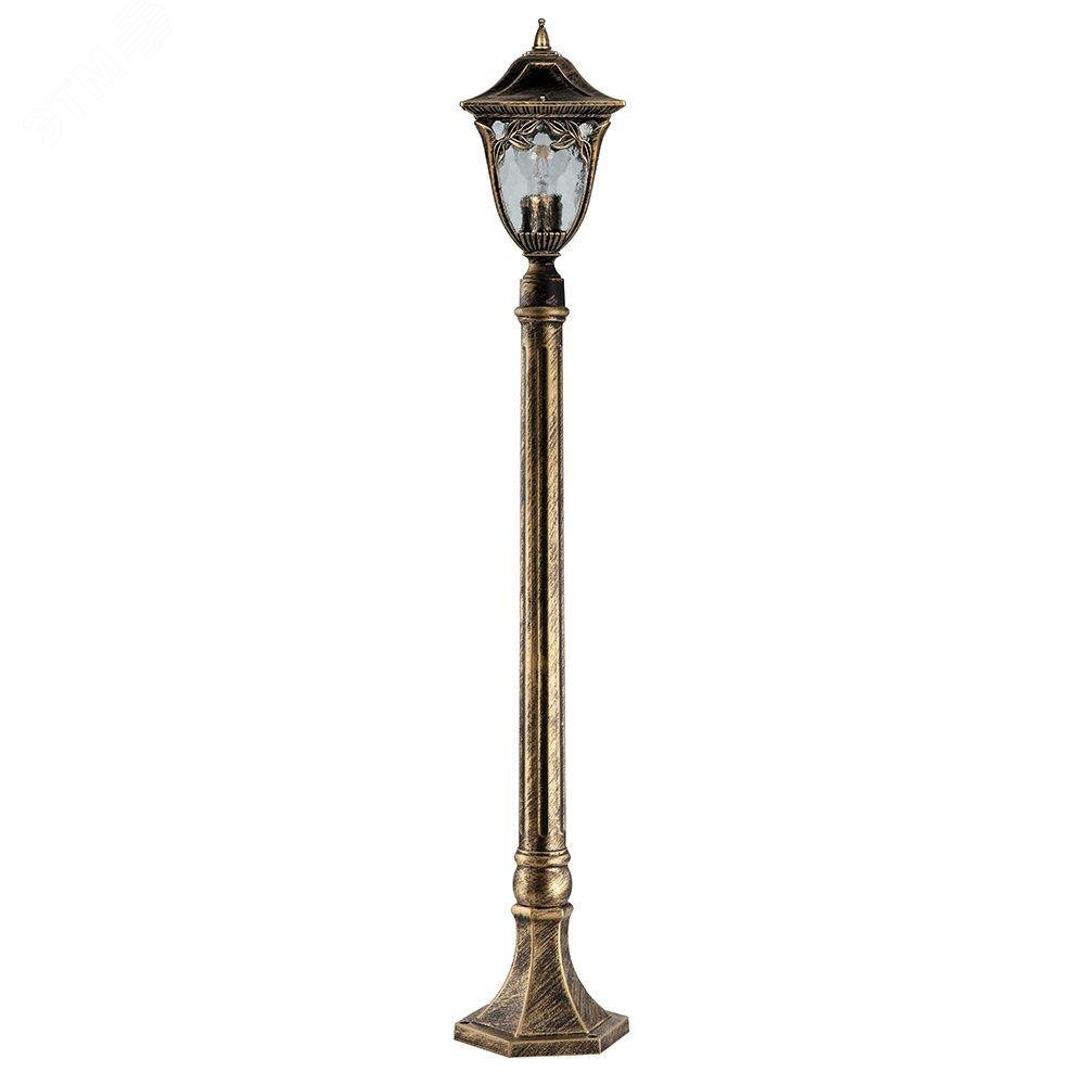 Изображение товара Садово-парковый светильник НТУ-60W серии Афина IP44 черное золото