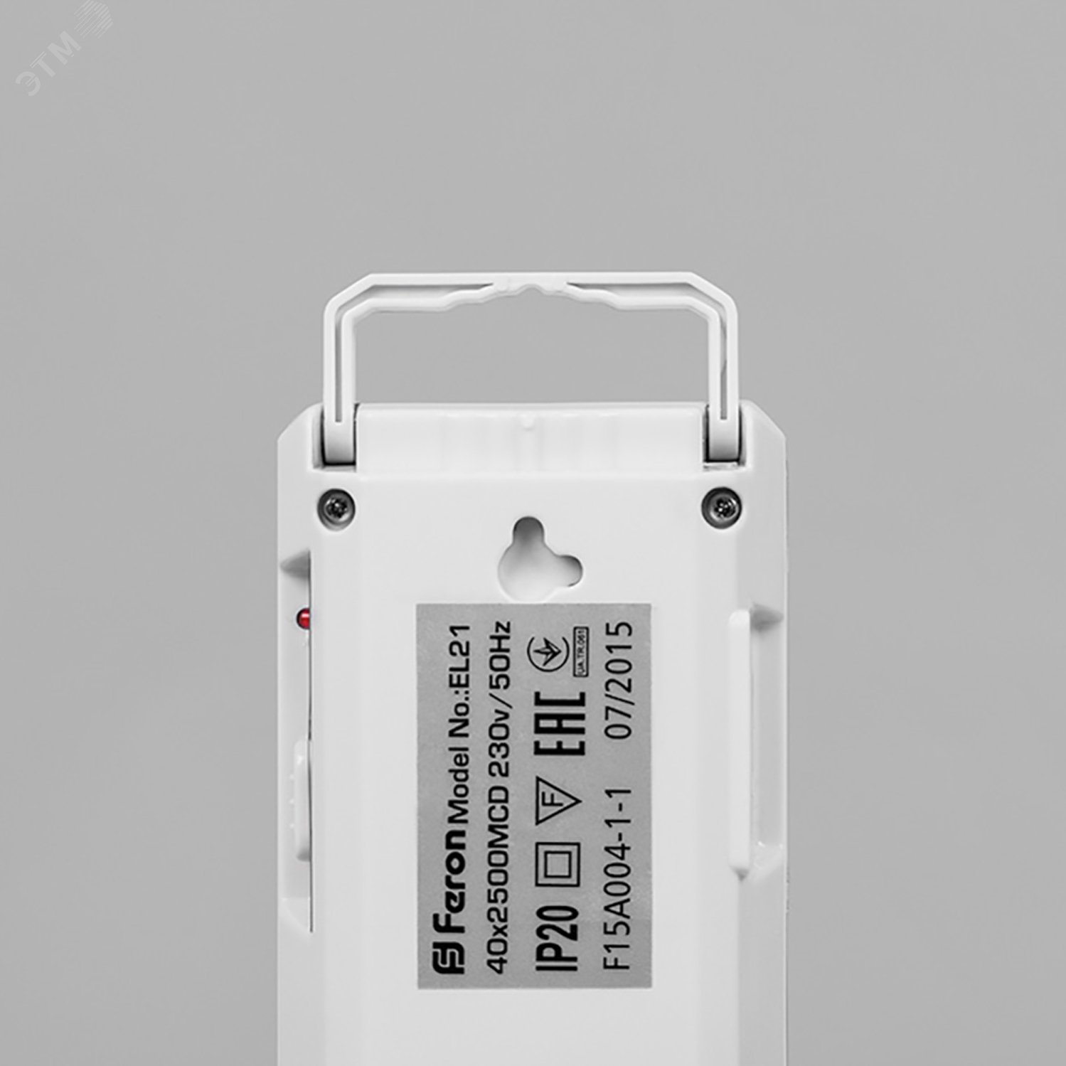 Светильник аварийный светодиодный LEDх40 6ч непостоянный IP20 EL21 DC FERON - превью 3