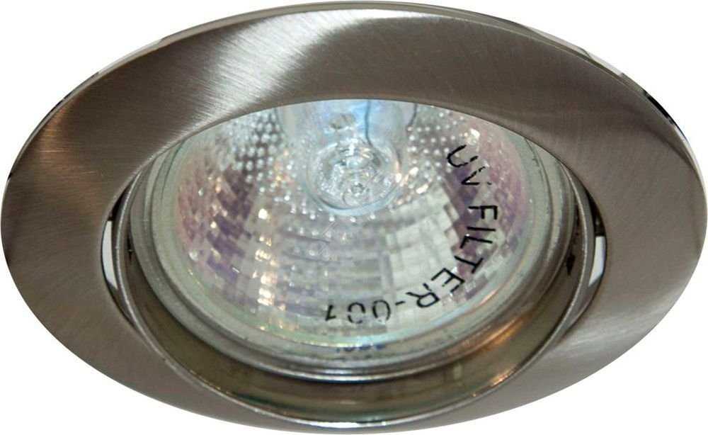 Светильник ИВО-50w 12в G5.3 поворотный титан DL308 титан FERON - превью 2