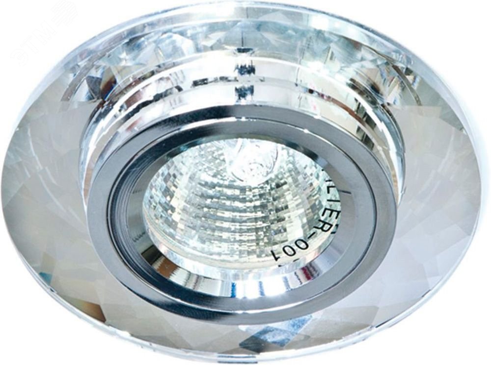 Светильник ИВО-50w 12в G5.3 серебро/серебро 8050-2 сереб/сереб. FERON - превью 2