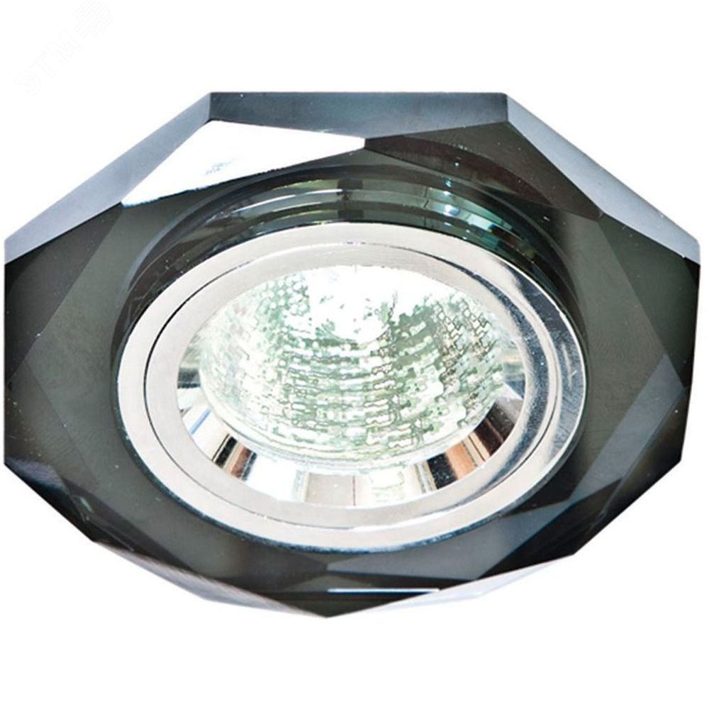 Светильник ИВО-50w 12в G5.3 серебро/серый 8020 серый FERON - превью 2