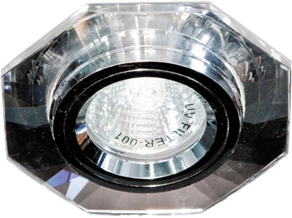 Светильник ИВО-50w 12в G5.3 серебро/серый 8120-2 сереб/сер. FERON - превью 2