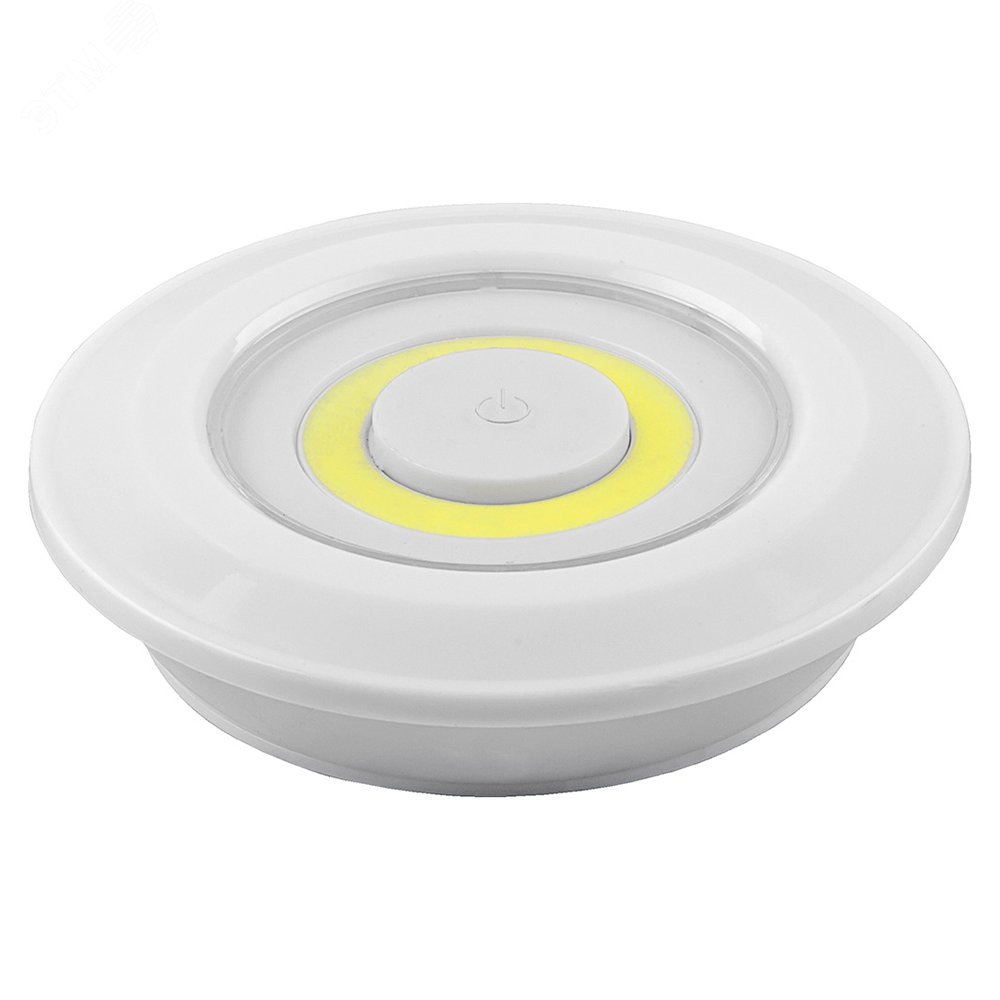 Светодиодный светильник кнопка 3w белый (3шт в блистере) с пультом дистанционного управления FN1207 FERON - превью