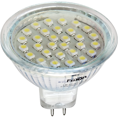 Лампа светодиодная LED 2вт 230в G5.3 дневной LB-23 30LED FERON