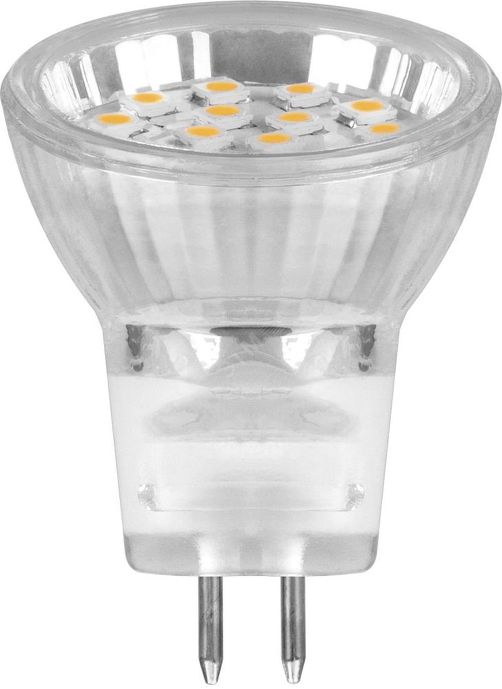 Лампа светодиодная LED 1W 230V G5.3 2700K 30х29mm MR11 артикул LB-27 ...