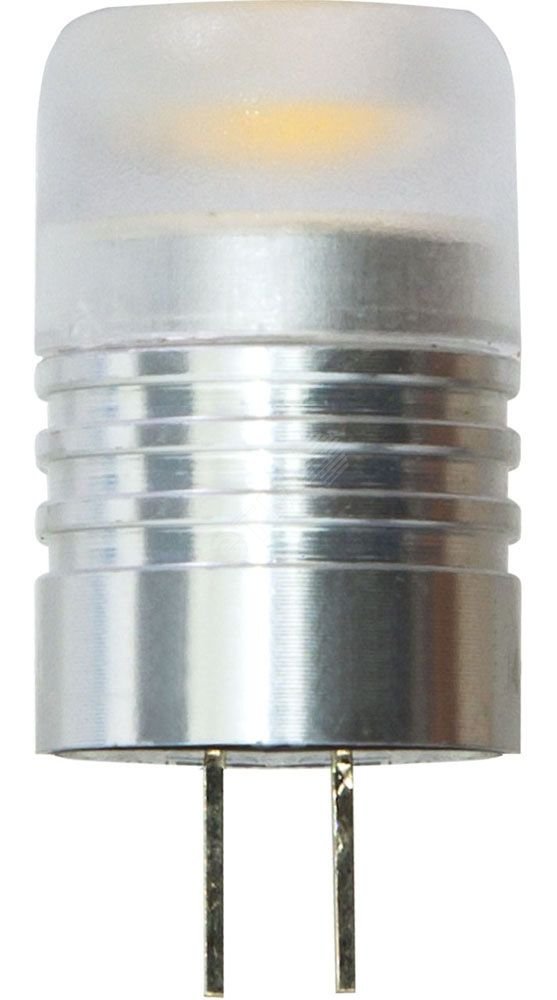 Лампа светодиодная LED 2вт 12в G4 теплая капсульная LB-413 1LED FERON