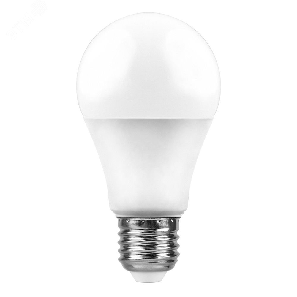 Лампа светодиодная LED 7вт Е27 белая LB-91 FERON - превью 2