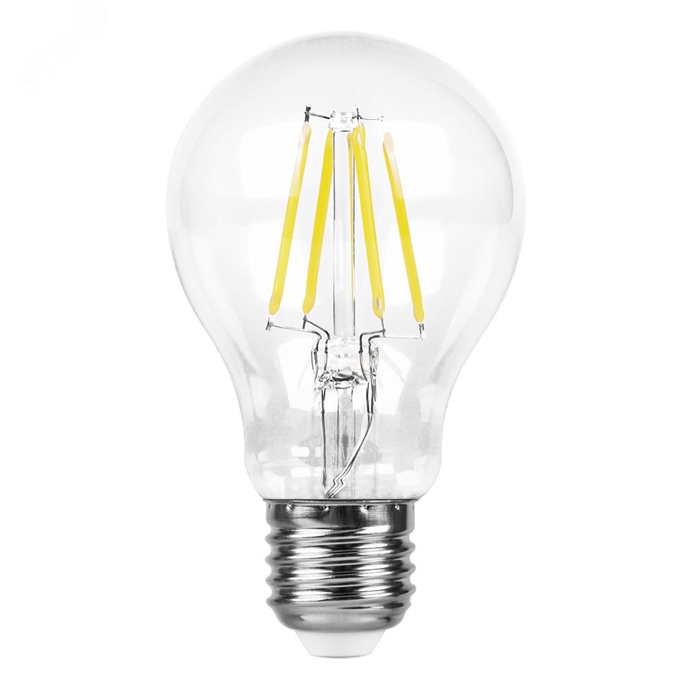 Лампа светодиодная LED 7вт Е27 теплый FILAMENT LB-57 FERON - превью 2