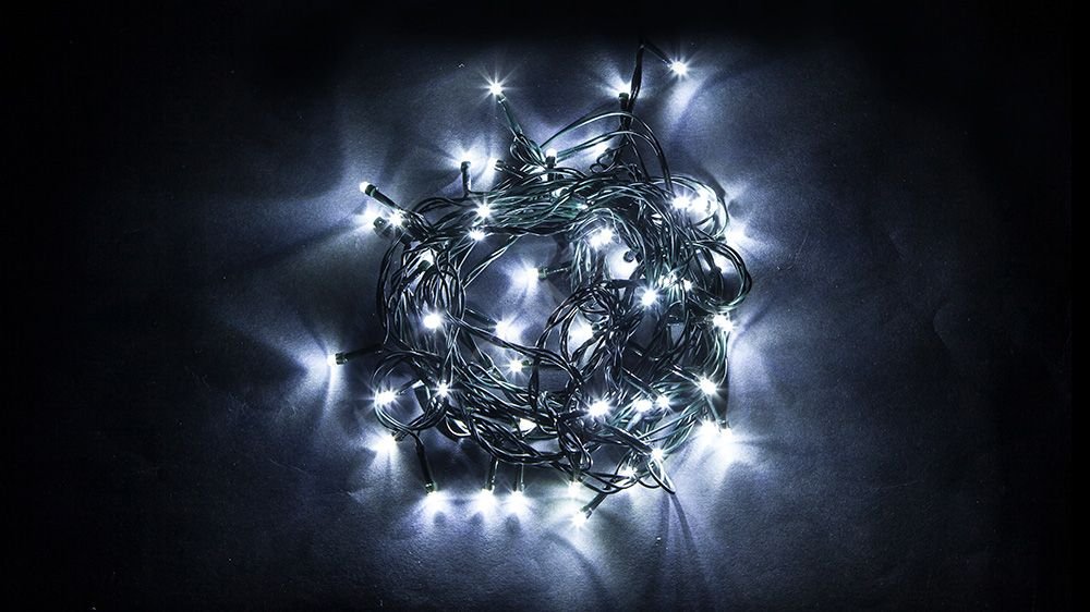 Гирлянда линейная LED 5000К 40 м IP44