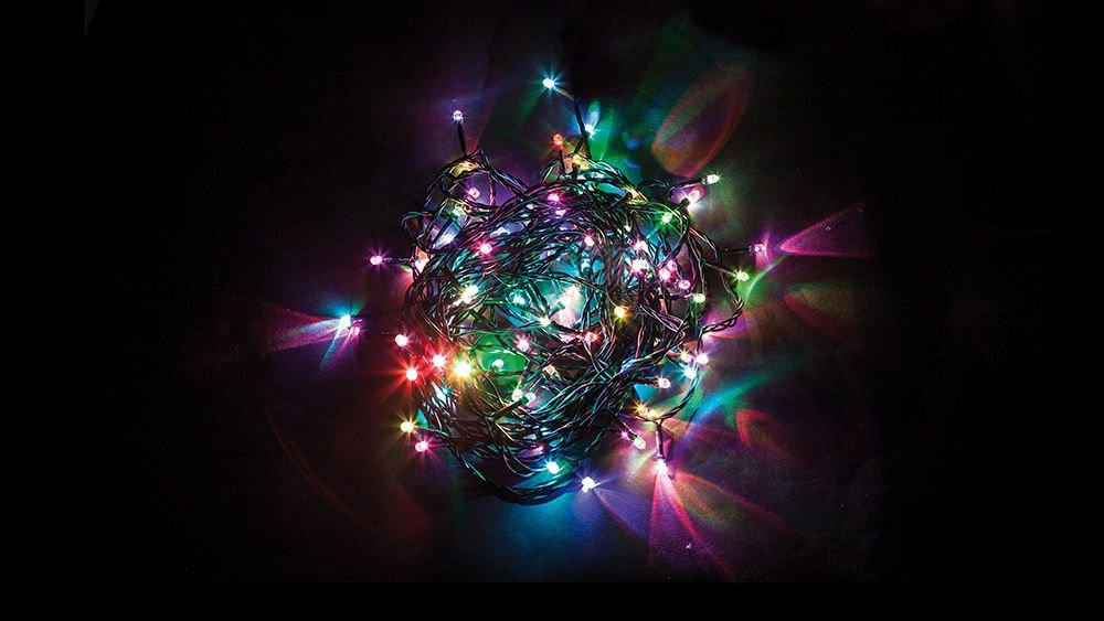 Гирлянда линейная LED мультиколор 40 м IP44