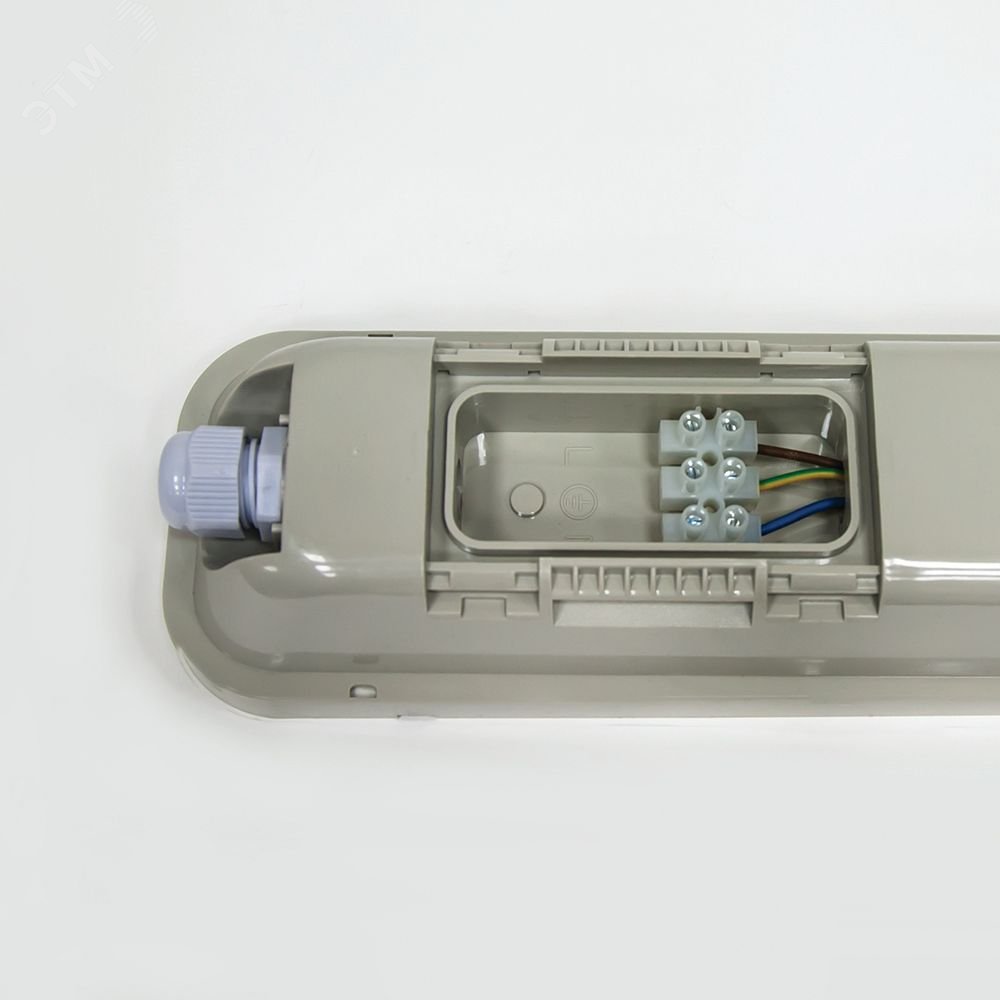 Светильник светодиодный ДСП-20вт 6400K 1600Лм IP65 (аналог ЛСП-2х18) AL5050 FERON - превью 3
