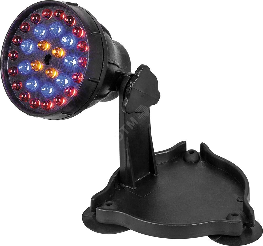 Светильник светодиодный подводный ДБУ-8.2w 12в RGB IP68 (в комплекте 5 ...