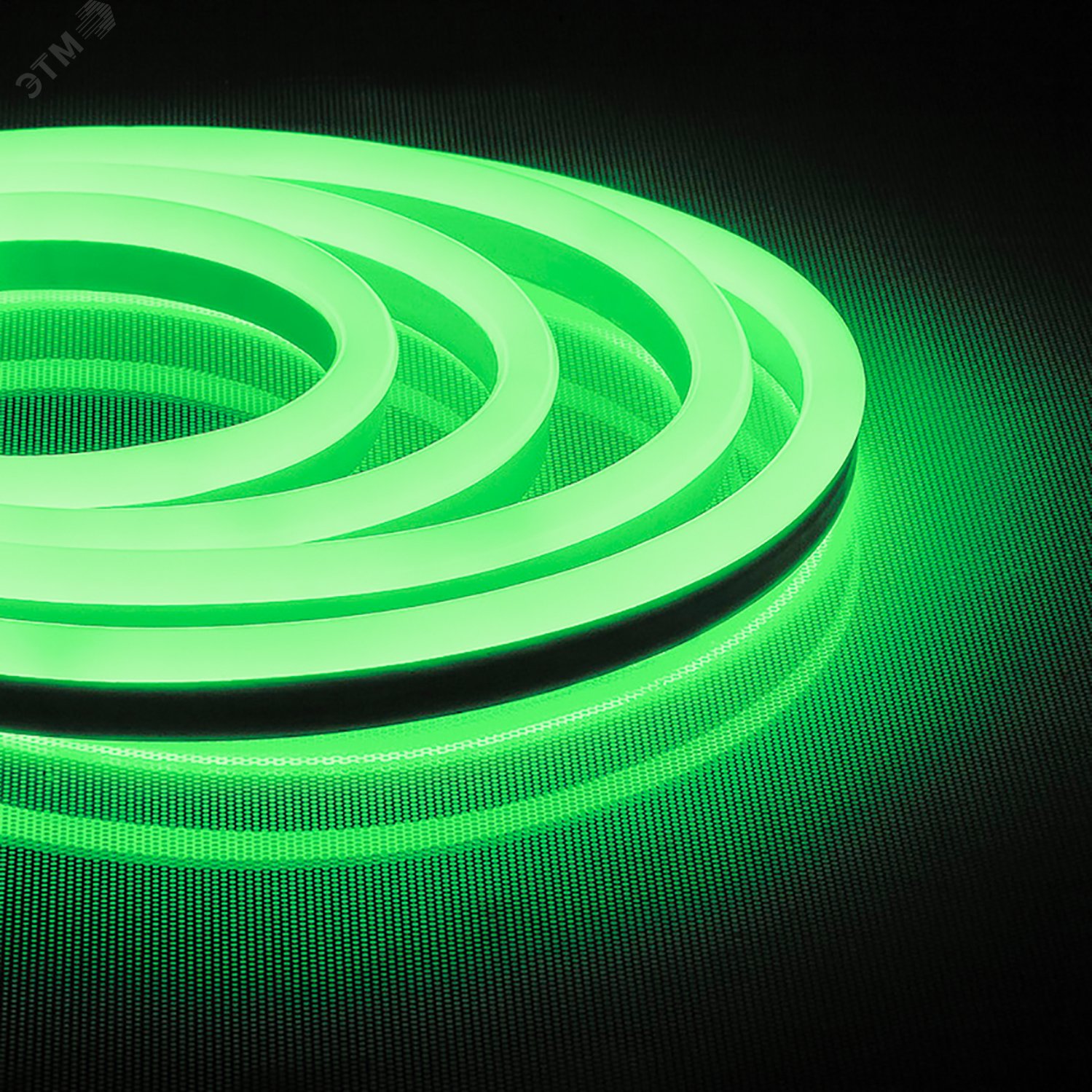 Лента светодиодная LEDх144/м 1м 12w/m 220в IP67 зеленый неоновая LS721 FERON - превью