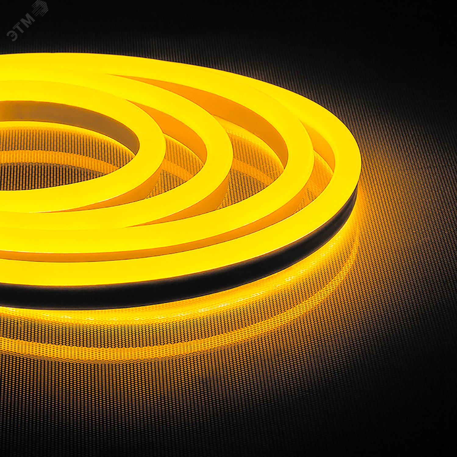 Лента светодиодная LEDх144/м 1м 12w/m 220в IP67 желтый неоновая LS721 FERON - превью