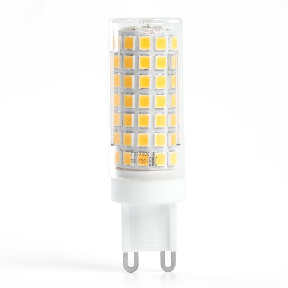 Лампа светодиодная LED 9вт 230в G9 теплый капсульная LB-434 FERON - превью 4