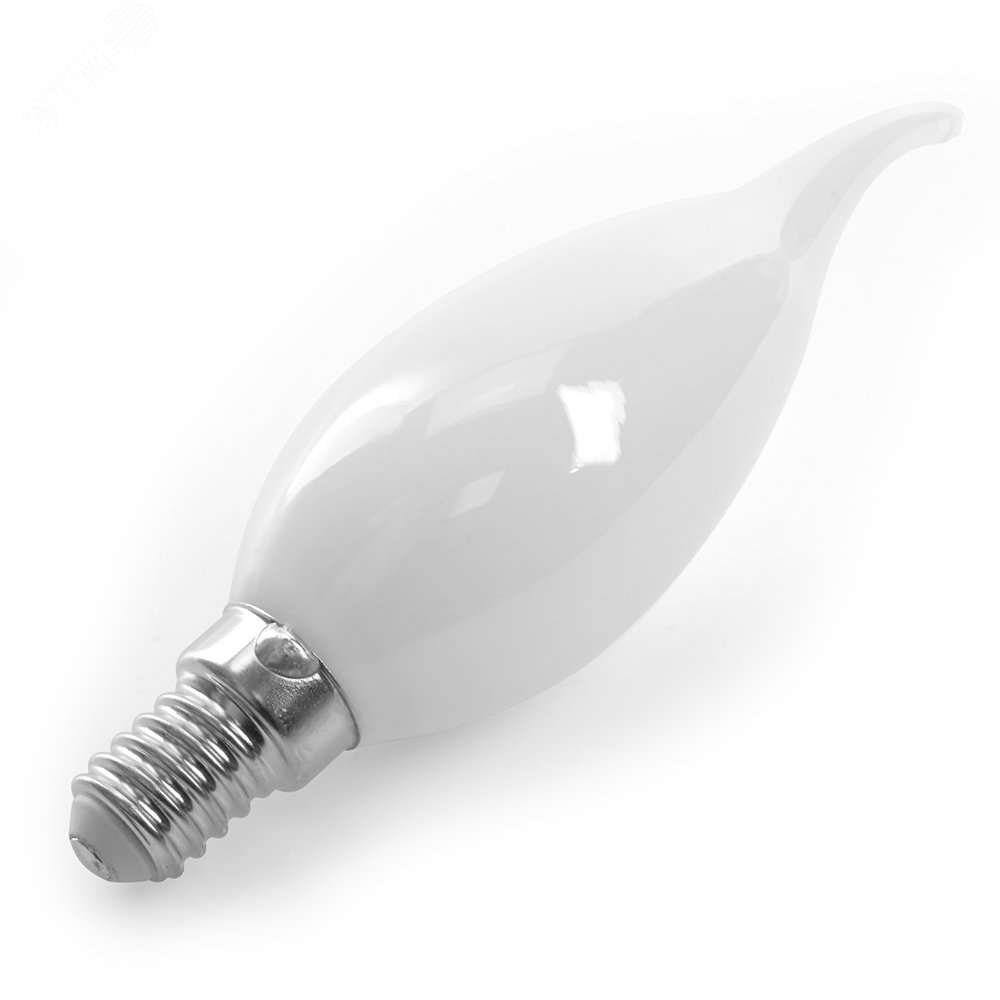 Лампа светодиодная LED 15вт Е14 теплый матовая свеча на ветру FILAMENT LB-718 38260 FERON - превью 2
