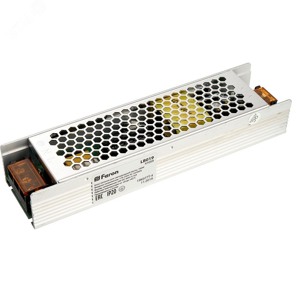 Изображение товара Драйвер светодиодный LED 100w 24v (шт)