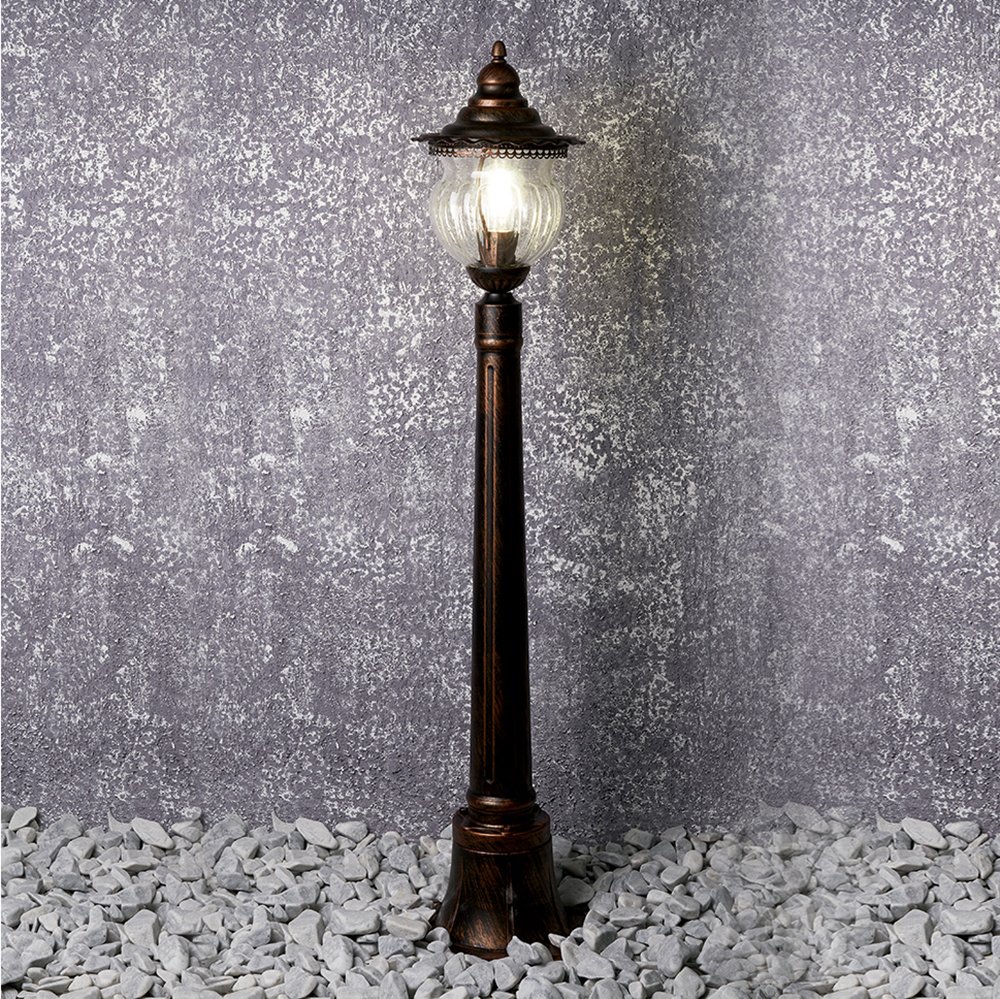 Изображение товара Уличный светильник НТУ-60w с цоколем Е27 IP44 коричневый