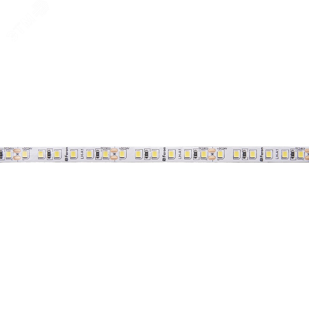 Лента светодиодная LEDх60/м 5м 6w/m 24в дневной LS500 FERON - превью 2