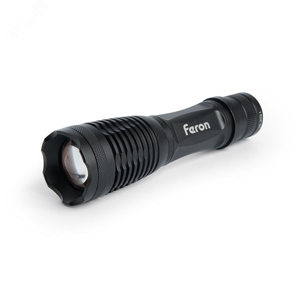 Изображение товара Фонарь светодиодный аккумуляторный USB ZOOM алюминий модель TH2401