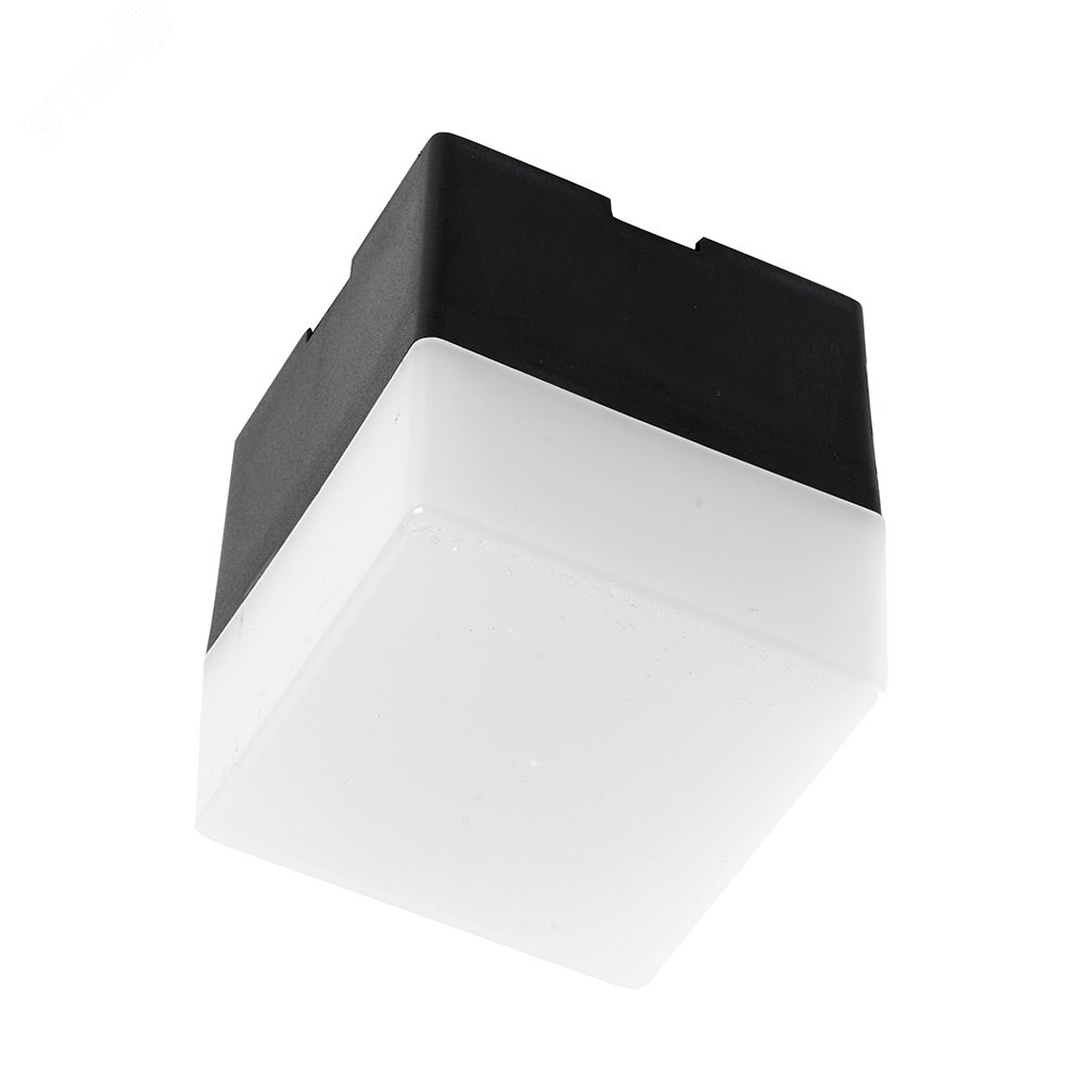 Светильник светодиодный ДПО-3вт 6500К 300Лм квадрат черный для светильников AL4020 24вт AL4021 FERON - превью