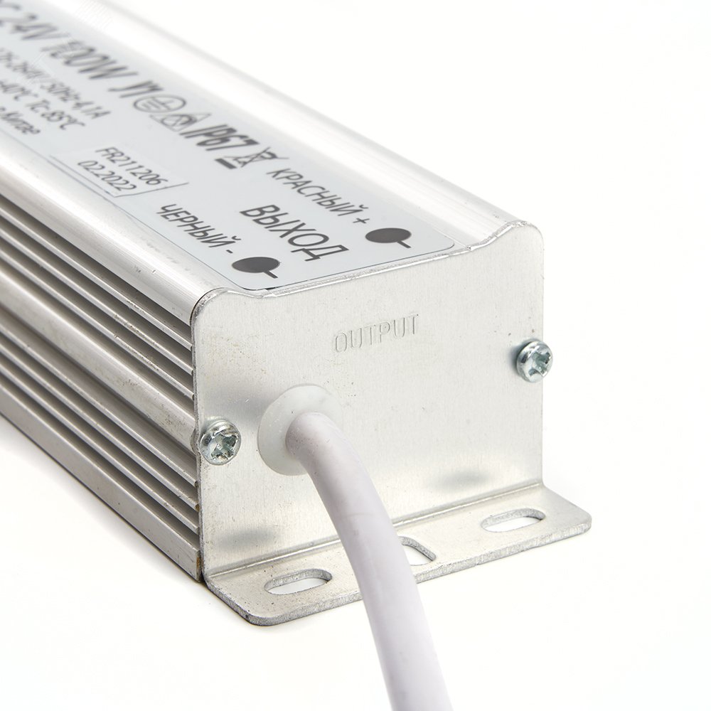 Драйвер светодиодный LED 100w 24v IP67 LB007 FERON - превью 4