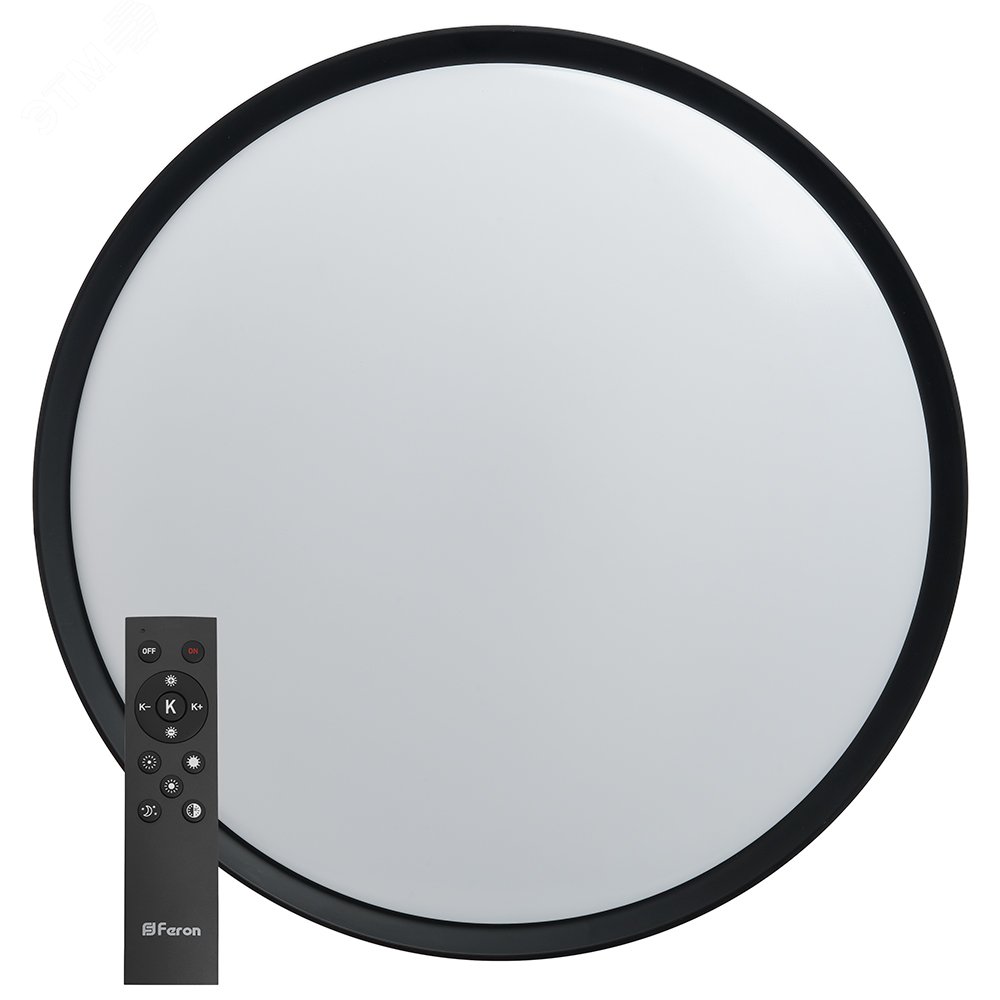 Изображение товара Светильник светодиодный ДБО-80w 3000-6500К max 5600Лм управляемый черный (шт)