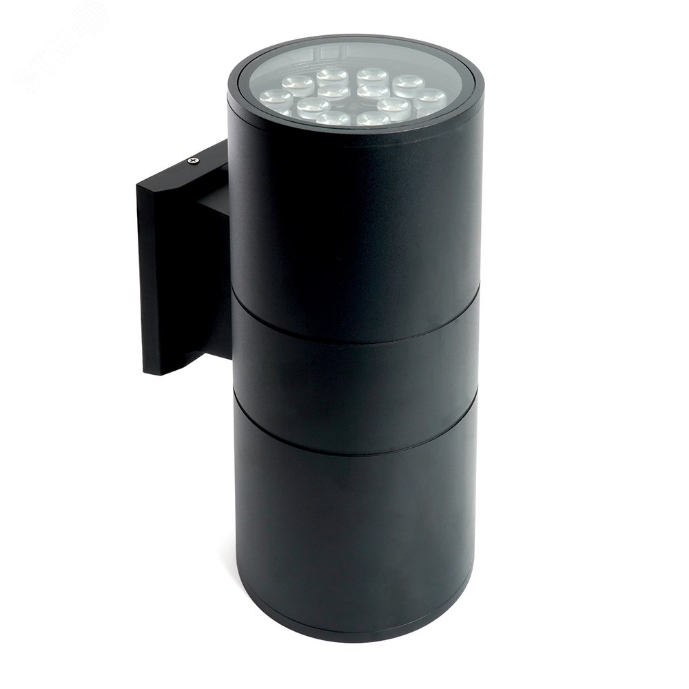 Изображение товара Уличный светильник светодиодный ДБУ-2х18w 2700K IP54 черный от FERON