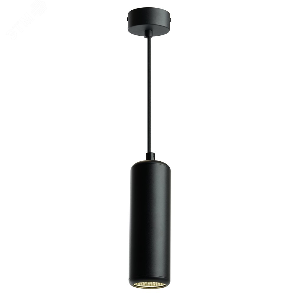 Изображение товара Подвесной светильник GU10 без лампы черный с антибликовой сеткой FERON