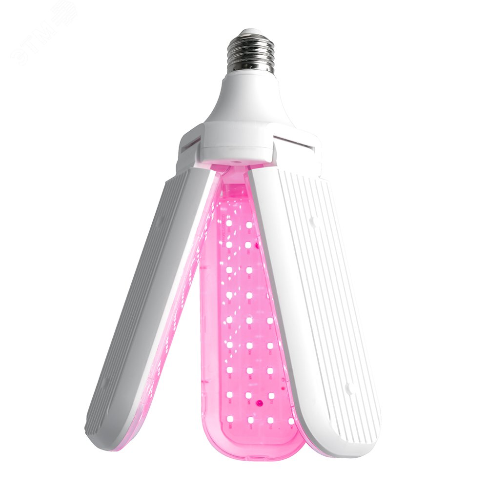 Изображение товара Лампа светодиодная LED 30Вт Е27 для растений 3 лепестка