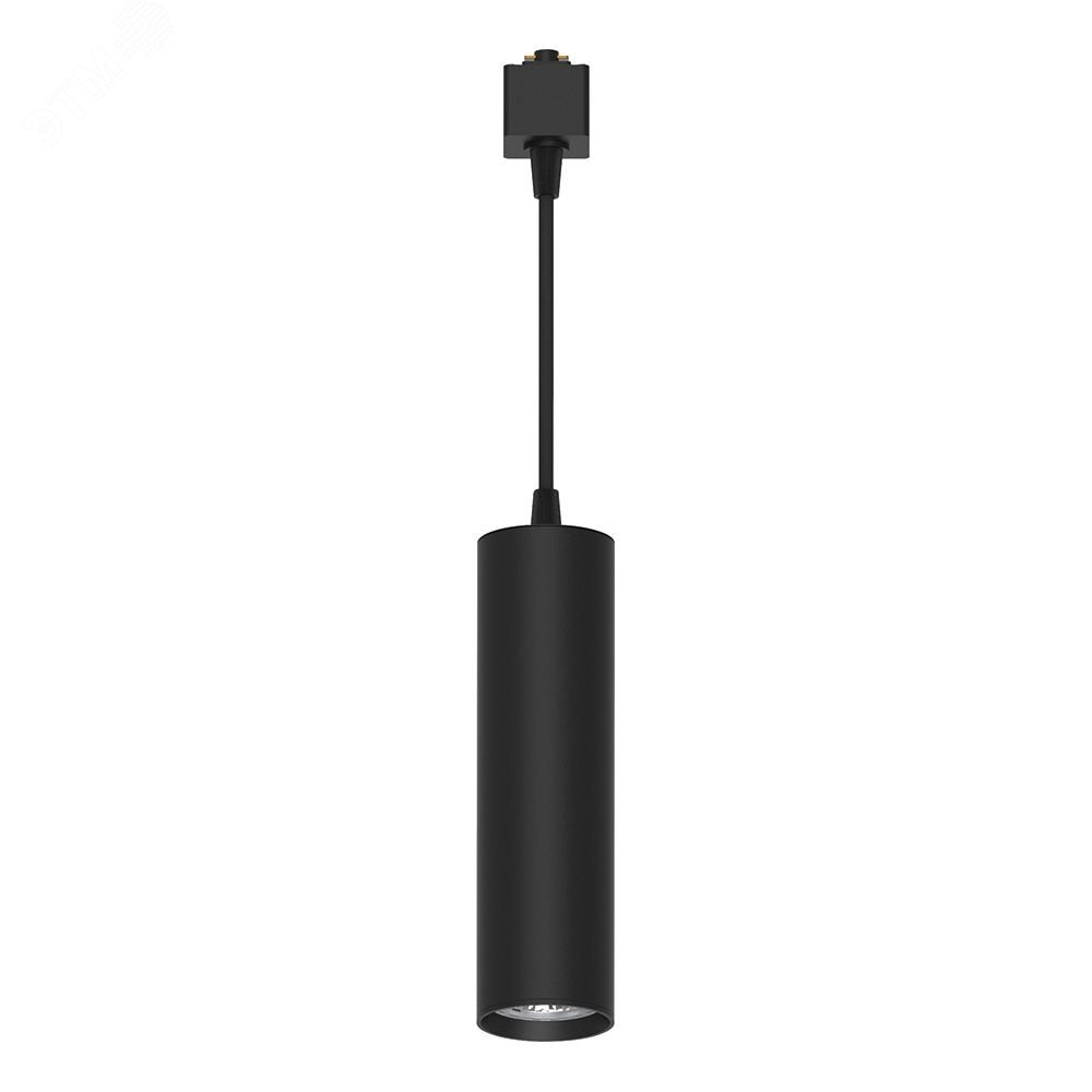 Изображение товара Трековый светильник на шинопровод GU10 черный для акцентного и общего освещения