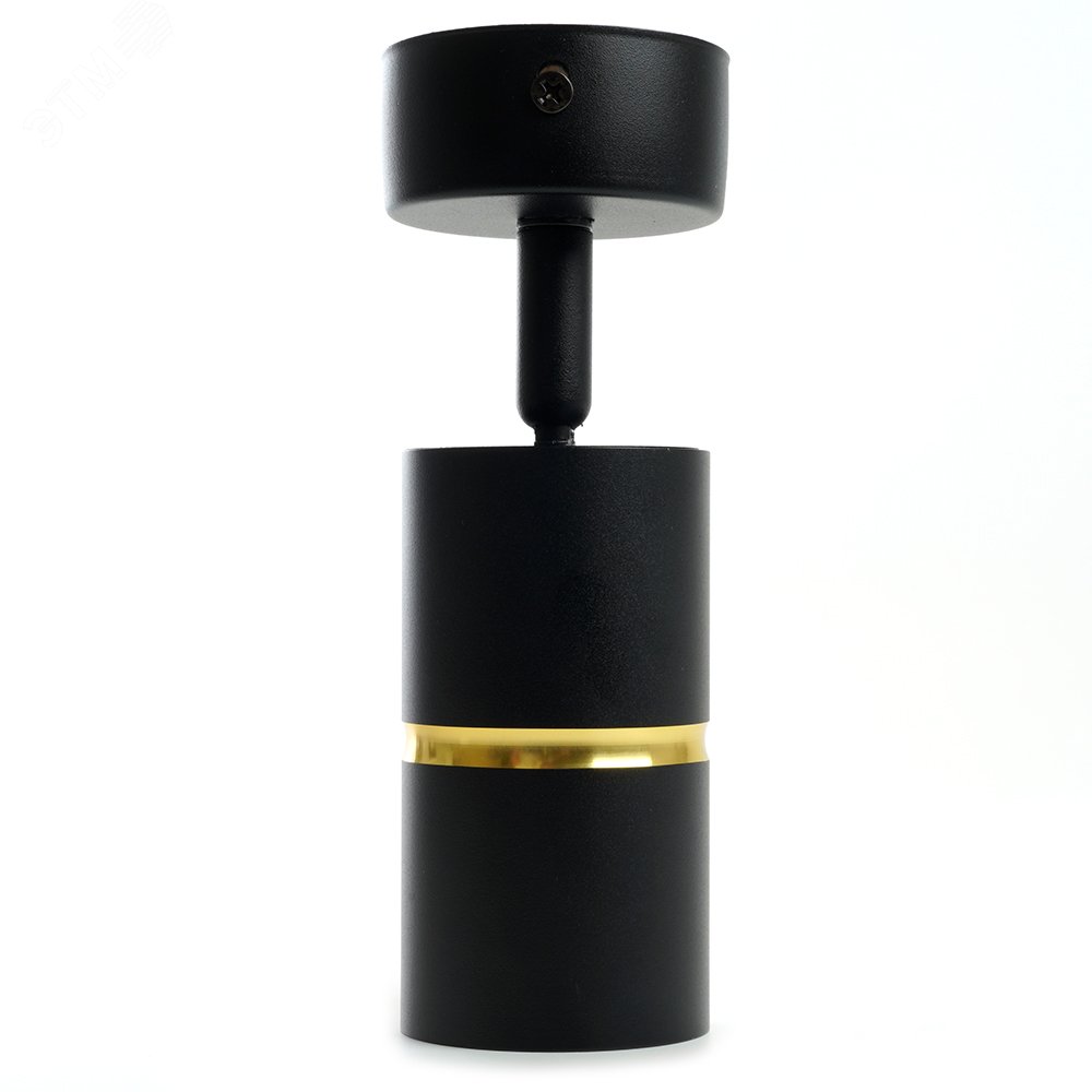 Светильник ДБО GU10 без лампы наклонный черный золото ML1861 48641 FERON - превью 7