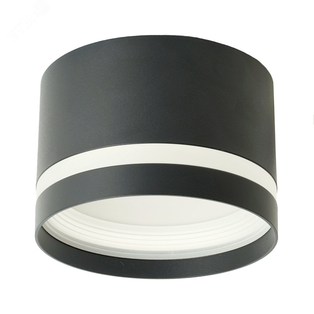 Изображение товара Накладной светильник ДПО-25w GX70 черный для помещений