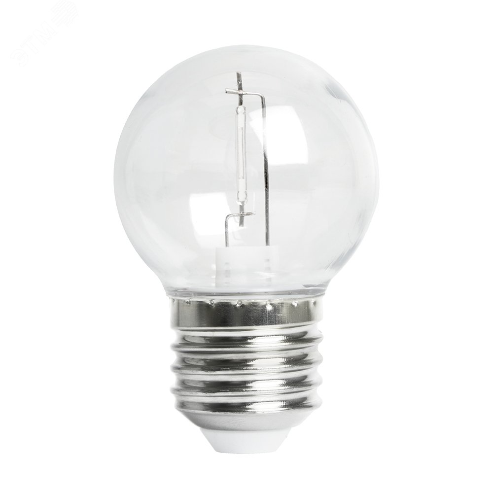 Лампа светодиодная LED 2вт Е27 синий шар LB-383 48934 FERON - превью 4