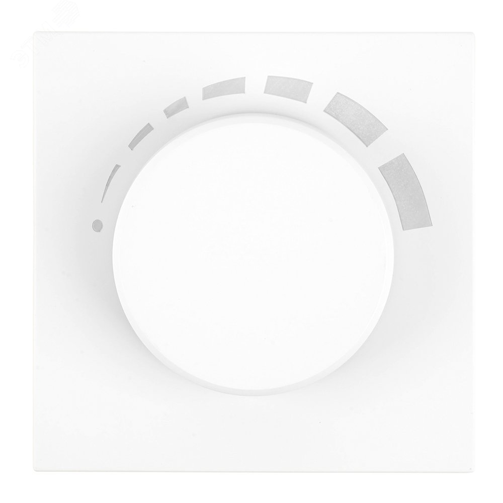 Изображение товара Выключатель диммирующий (механизм) 250В 1200W серия Мия белая магнолия STEKKER (шт)