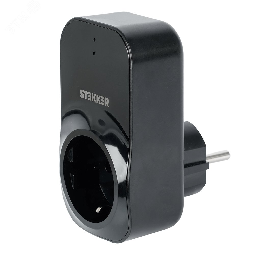 Изображение товара Реле напряжения для розетки 230В 16A черный STEKKER (шт)