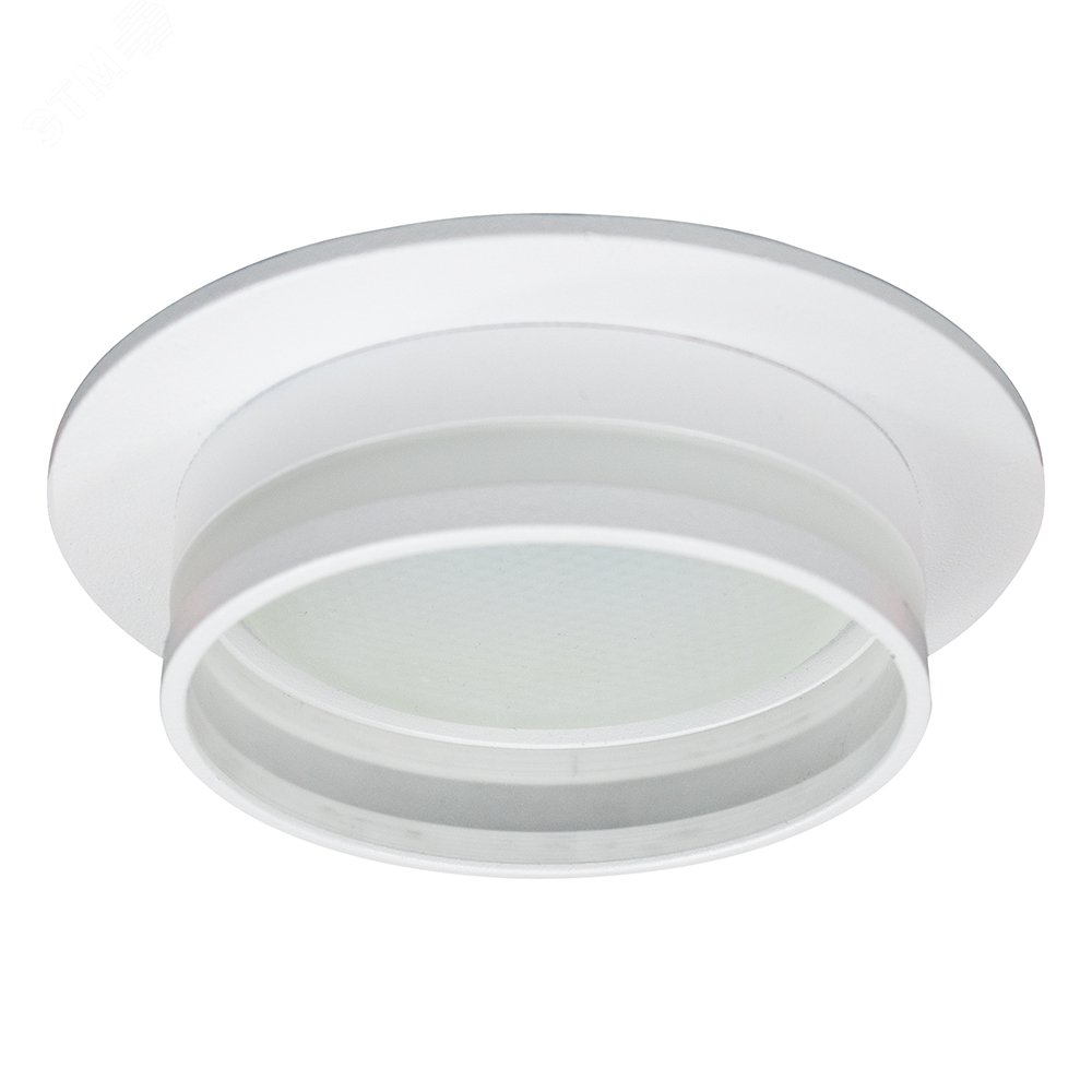 Изображение товара Встраиваемый светильник FERON ДВО-15w GX53 белый круглый 110мм