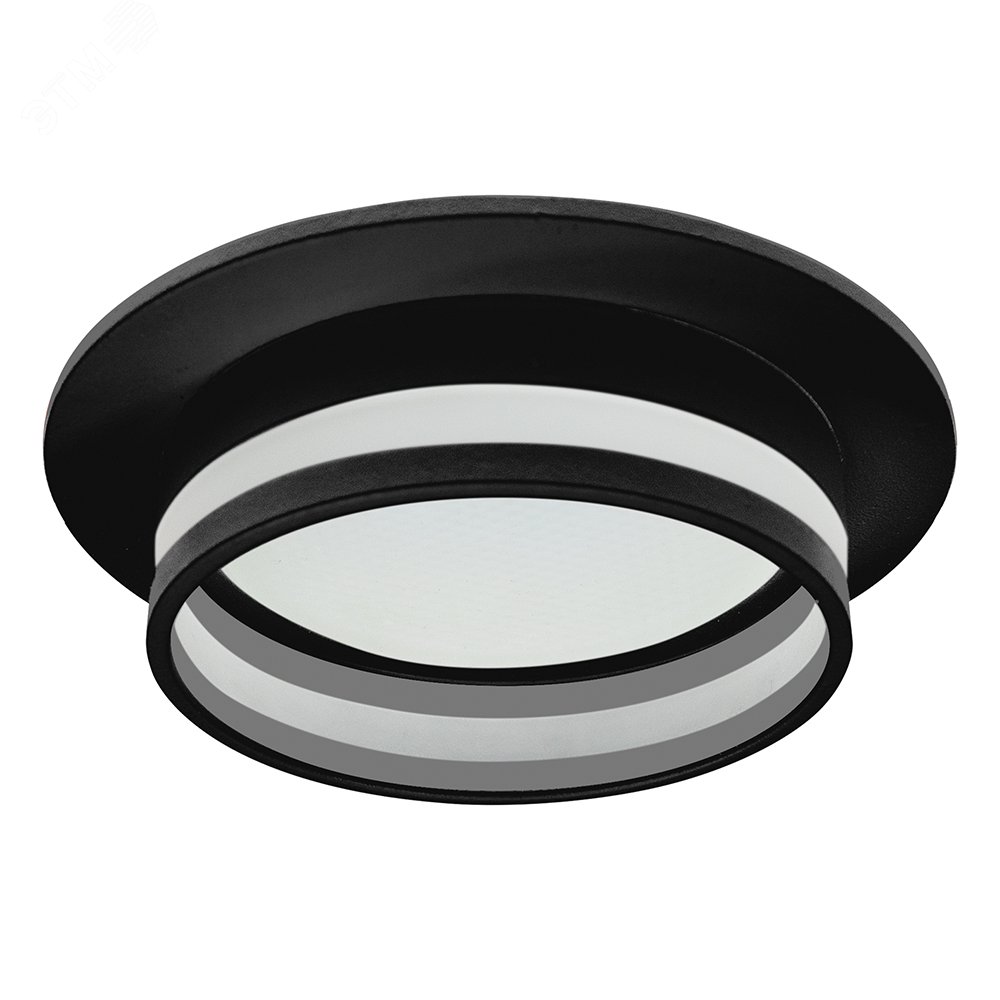 Изображение товара Светильник ДВО-15w GX53 без лампы черный (шт)