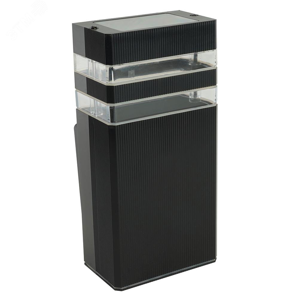 Изображение товара Светильник ДБУ вверх GU10 без ламп IP54 черный пластик