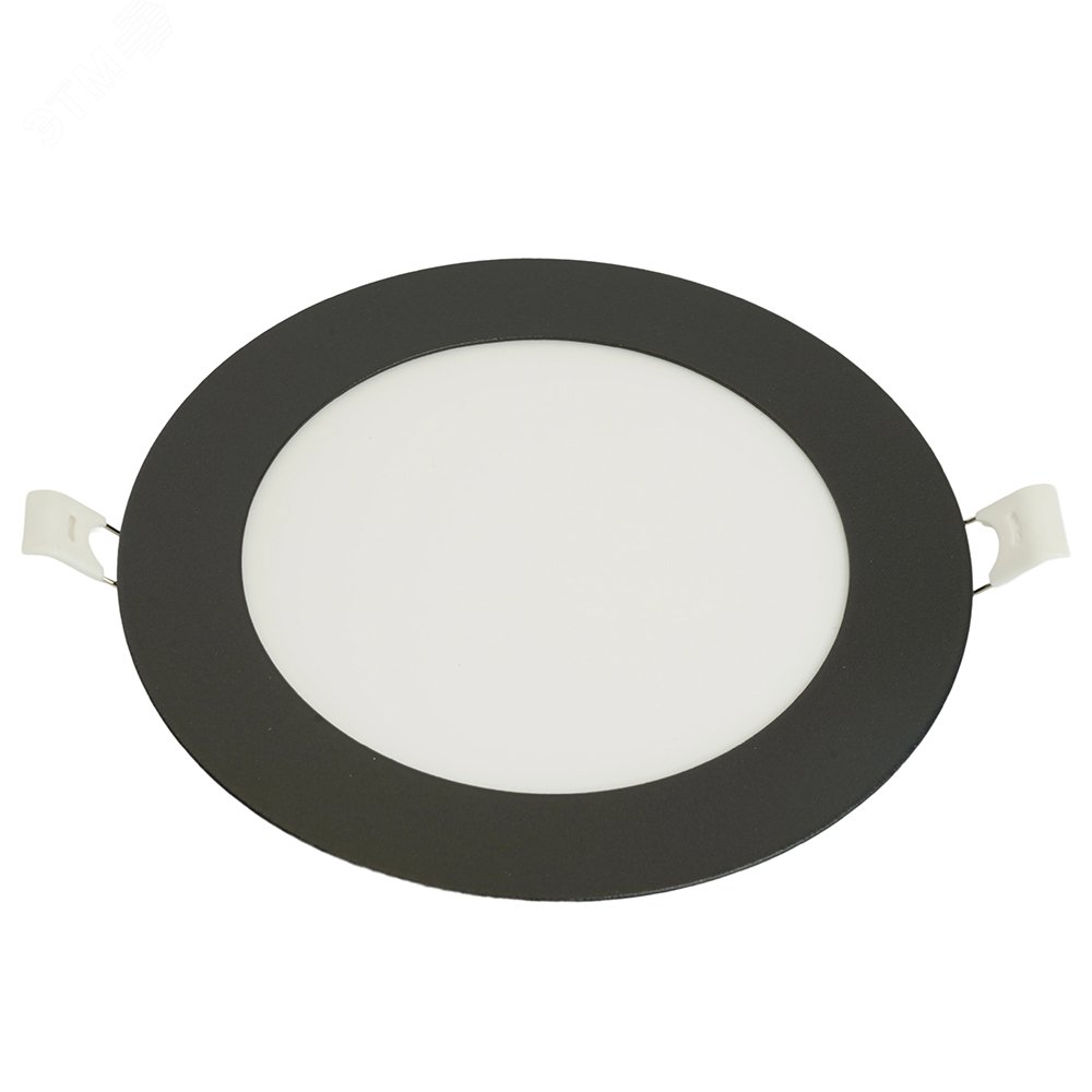 Изображение товара Светильник светодиодный ДВО-9w 4000K 720Лм slim черный