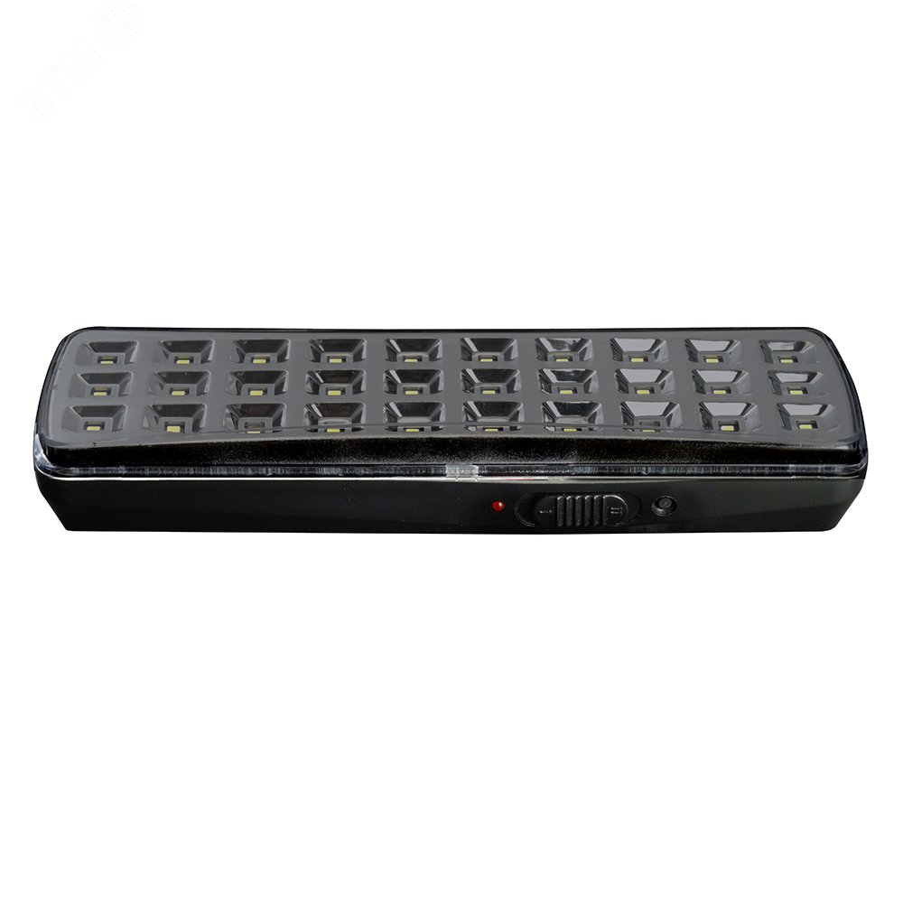 Изображение товара Аварийный светодиодный светильник LEDх30 8ч IP20 черный