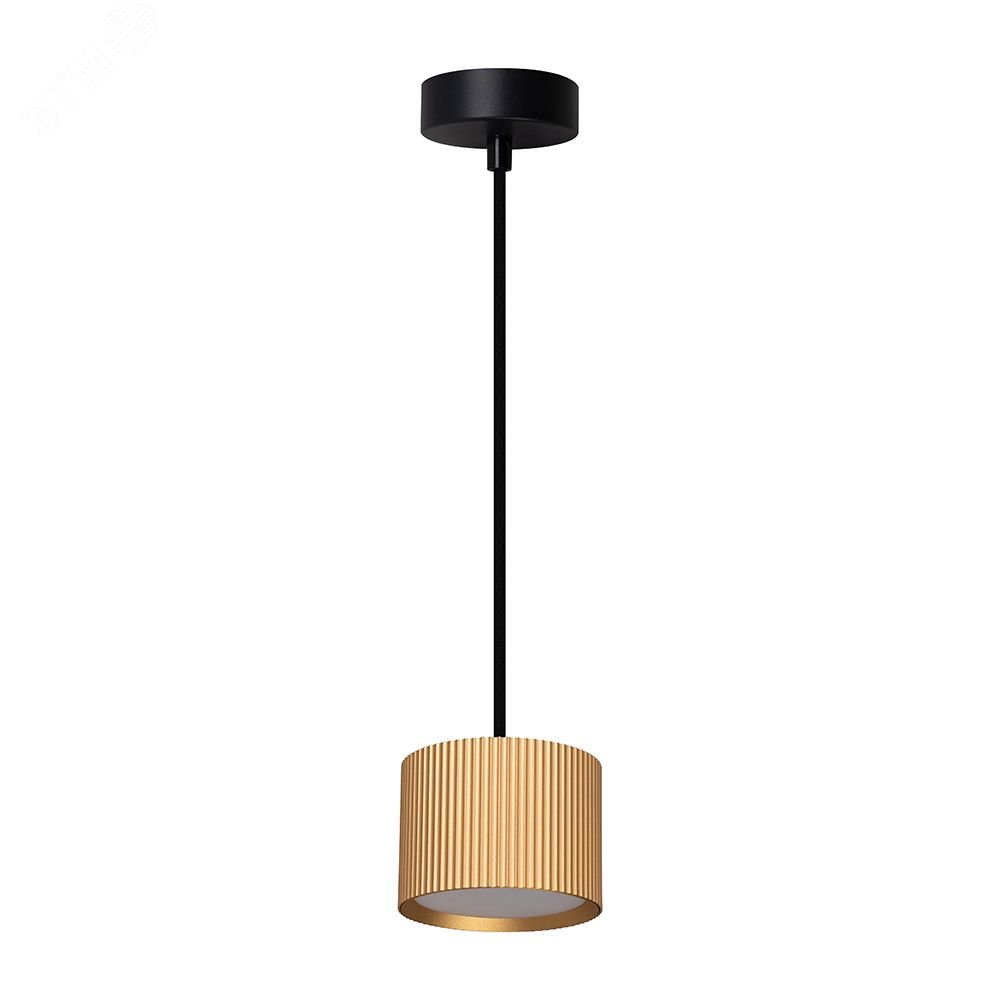 Изображение товара Светильник ДСО GX53 на подвесе золото черный для акцентного освещения