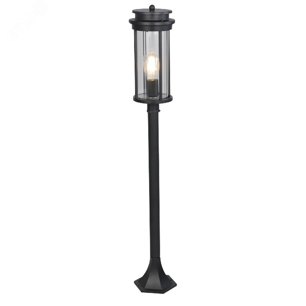 Изображение товара Светильник уличный столбовой НТУ-40w Е27 IP44 черный