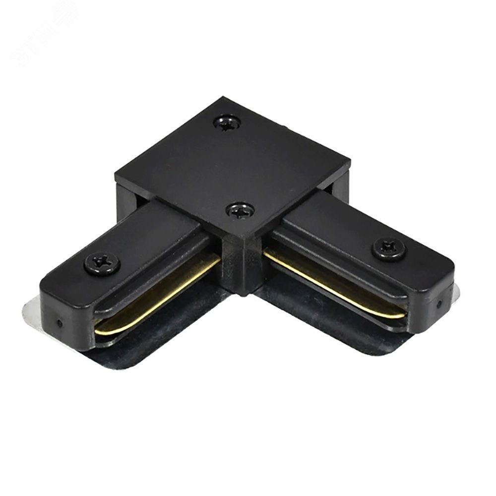 Изображение товара Коннектор угловой черный для шинопровода CAB1007, LD1021