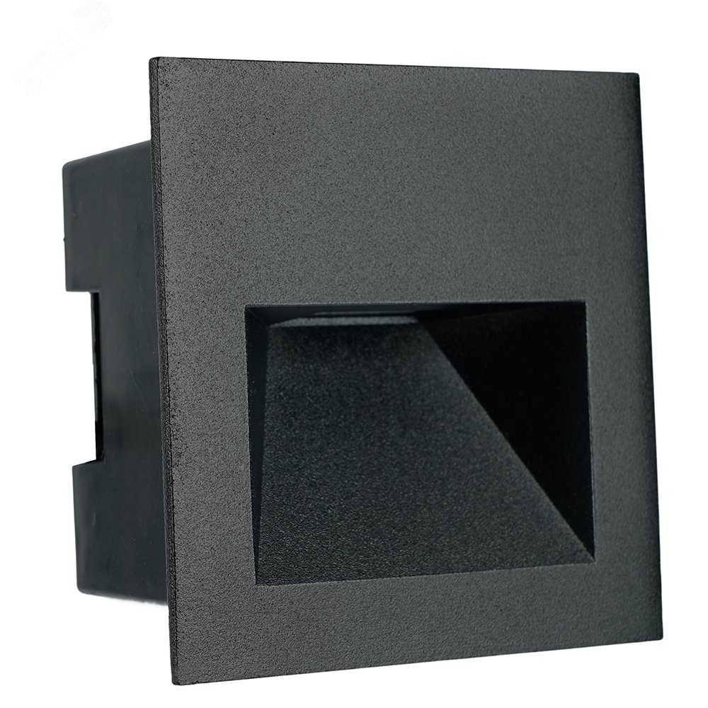 Изображение товара Светильник светодиодный ДВУ-3w 4000К IP65 квадрат черный