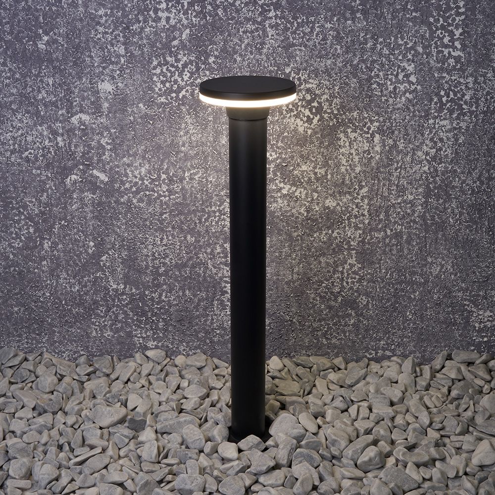 Светильник светодиодный уличный ДТУ-7w столб 4000К IP54 черный