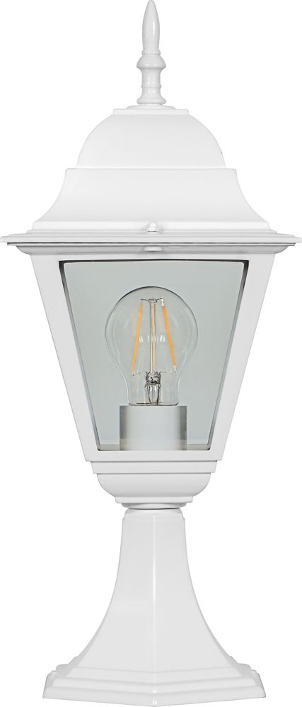 Светильник НТУ-60w на постамент Е27 IP44 белый