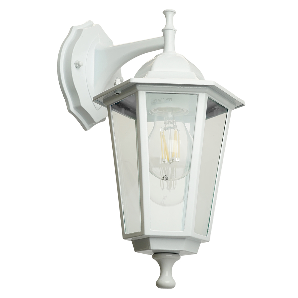 Светильник НБУ-60w вниз Е27 IP44 белый